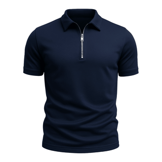 Poloshirt Herren Slim Fit - Cecile LavelleMarineblau