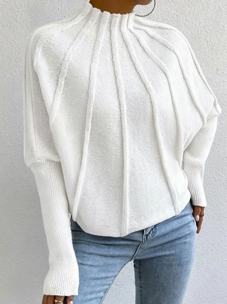 Pullover Damen mit Stehkragen