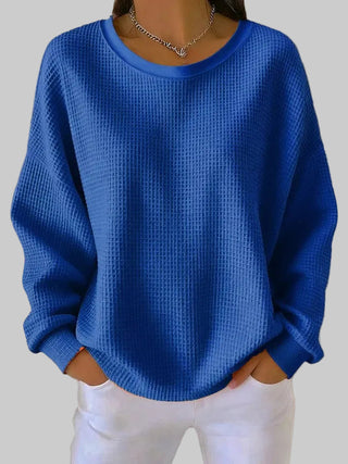 Pullover Damen Oversized in Blau