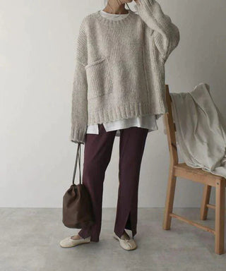 Pullover Damen Oversized