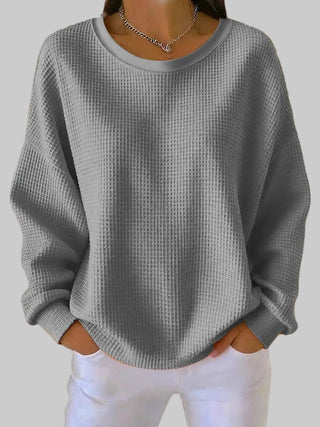 Pullover Damen Oversized in Grau