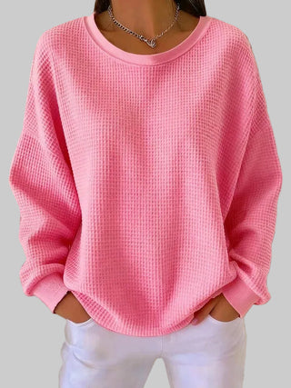 Pullover Damen Oversized in Rosa