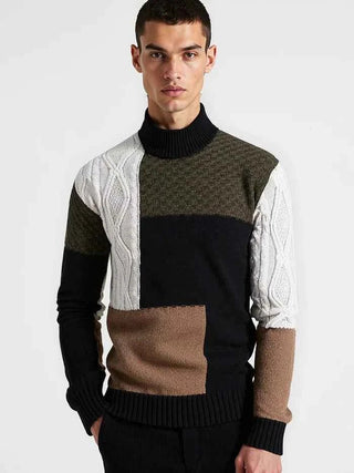 Pullover Herren Klassisch - Cecile LavelleSchwarz