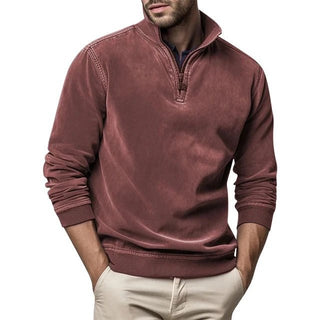 Pullover Herren mit Stehkragen - Cecile LavelleGrau