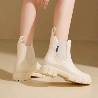 Regenstiefeletten Damen - Cecile LavelleBeige