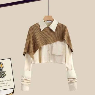 Rock Und Oberteil Set Elegant - Cecile LavelleSchwarz - Grau