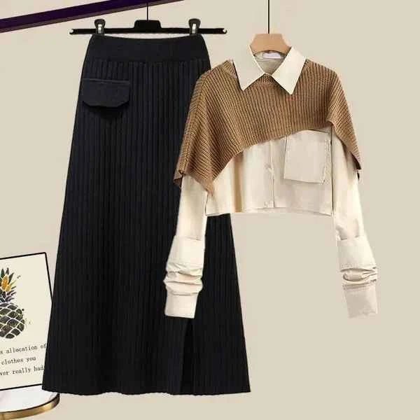 Elegant Skirt and Top Set