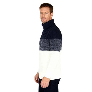 Rollkragen Pullover Herren - Cecile LavelleSchwarz