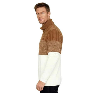 Rollkragen Pullover Herren - Cecile LavelleSchwarz