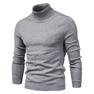 Rollkragenpullover Herren Klassisch - Cecile LavelleGrau