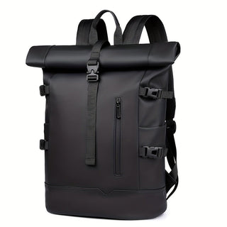 Rucksack Herren Rolltop - Cecile LavelleSchwarz