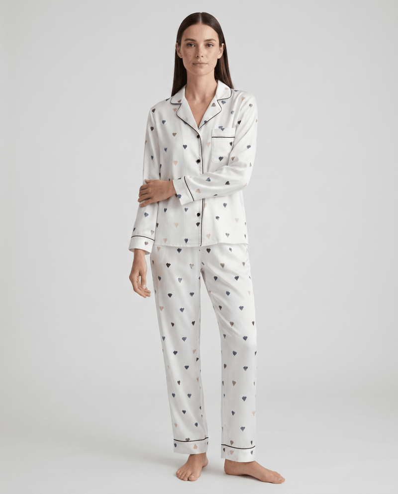 Women's long pajamas with shirt and pants
