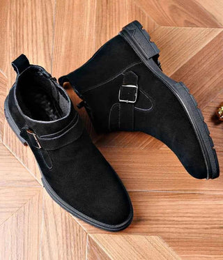 Schnallen Stiefel Herren - Cecile LavelleSchwarz