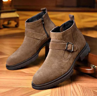 Schnallen Stiefel Herren - Cecile LavelleBraun