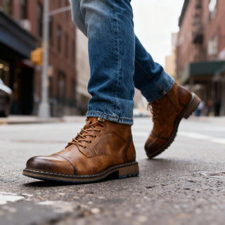 Schnürstiefel Herren Ankle Boot