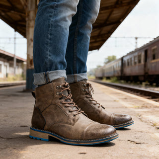 Schnürstiefel Herren Ankle Boot