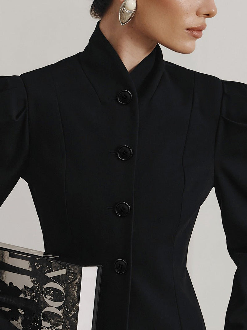 Black Women's Tailored Blazer