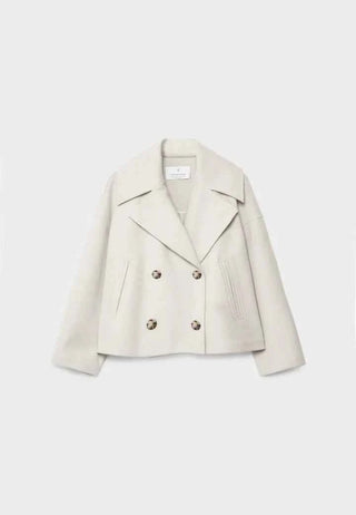 Taillierte Kurzjacke ohne Schnickschnack