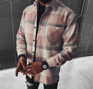 Slim Fit Hemd Alltag - Cecile LavelleRot