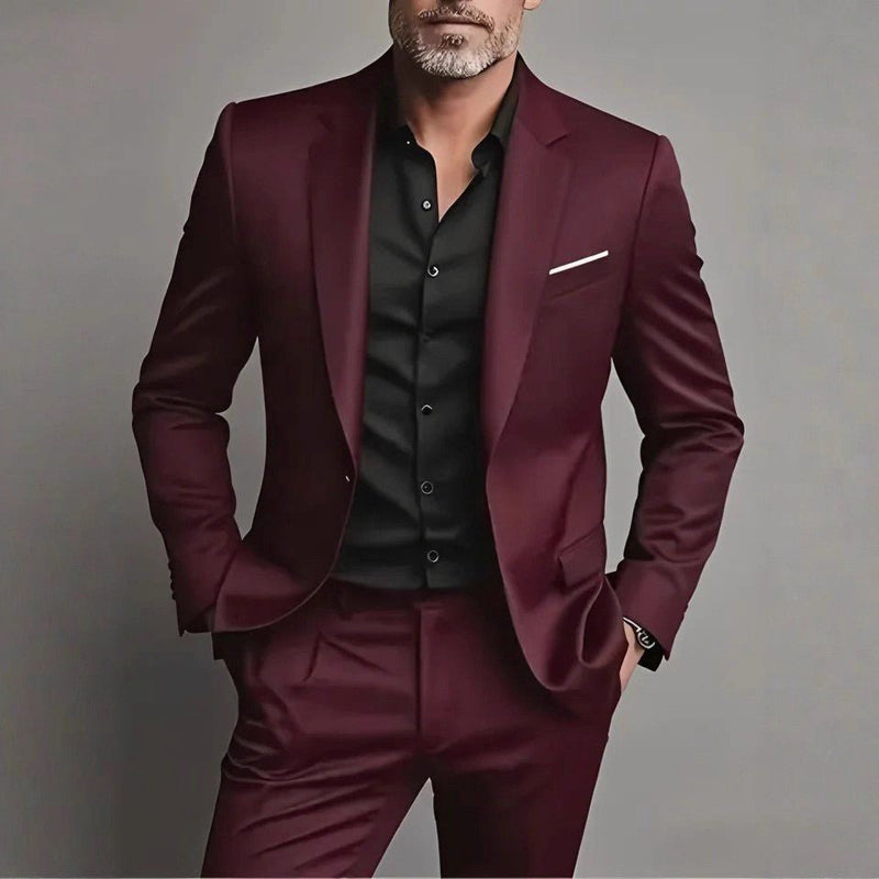 Slim fit herredragt til gallafester og formelle begivenheder