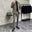 Coffee-colored thick wool suit (jacket + pants)