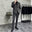 Dark gray thick wool suit (jacket + pants)
