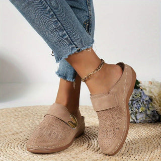 Slip - On Loafer mit Schnalle und rutschfester Sohle - Cecile LavelleBlau