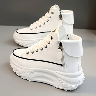 Sneaker Damen mit Plateausohle