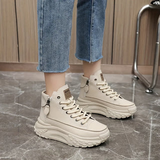 Sneaker Damen mit Plateausohle