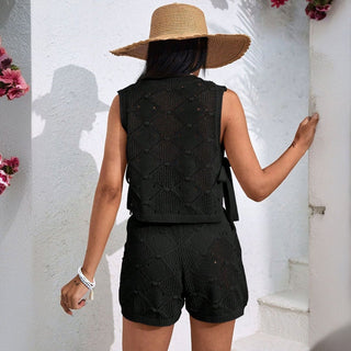 Solana – Häkel - Strick Zweiteiler für den Sommer - Cecile LavelleBeige