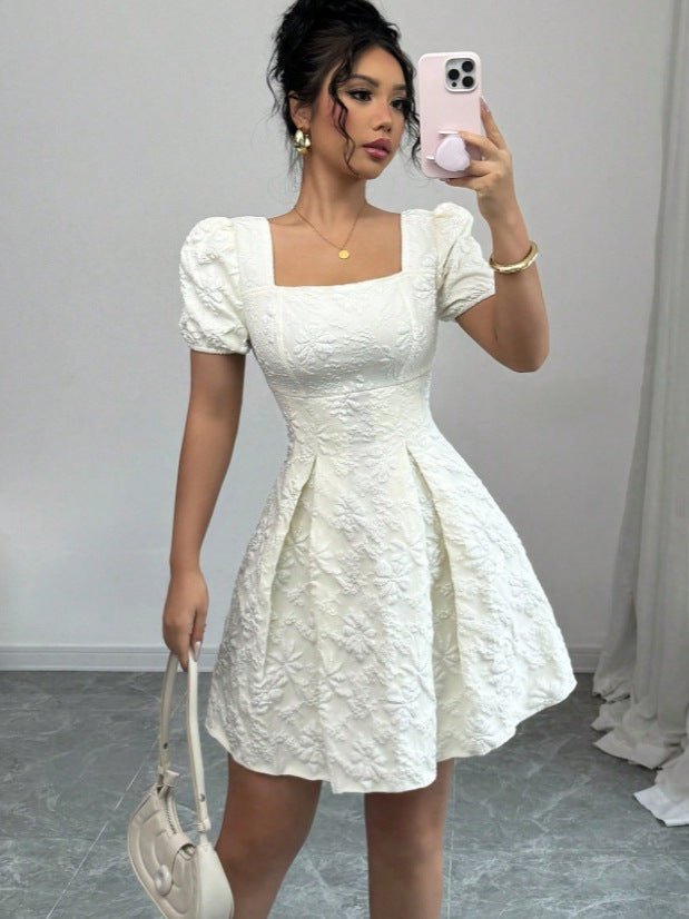 Summer Dress Mini Elegant A-Line