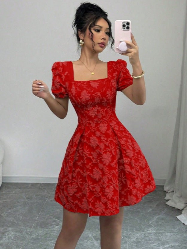 Summer Dress Mini Elegant A-Line