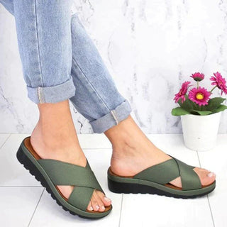 Sommerschuhe Damen Sandalen - Cecile LavelleGrün