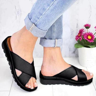 Sommerschuhe Damen Sandalen - Cecile LavelleSchwarz