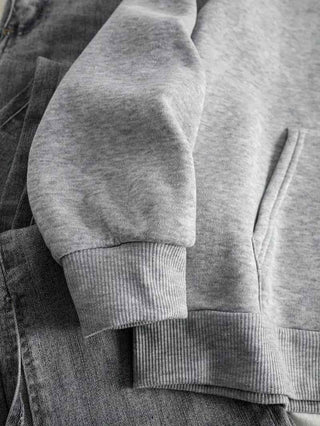 Sophia – Oversize Kapuzenpullover mit Leopardenstern - Cecile LavelleSilber