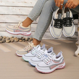 Sportliche Damen Sneaker Mit Komfortabler Sohle - Cecile LavelleSchwarz