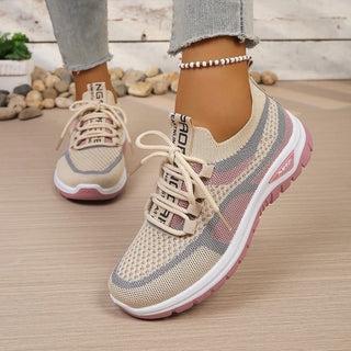 Sportliche Damen Sneaker Mit Komfortabler Sohle - Cecile LavelleRosa
