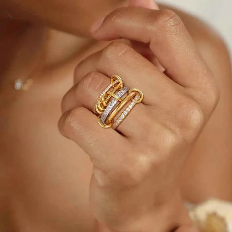 Stapelring Gold