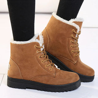 Stiefel Damen Gefüttert in Gelb