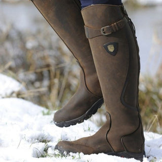 Stiefel Damen Langschaft Reitstil