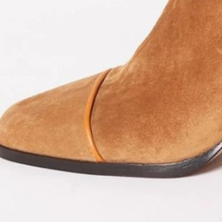 Stiefelette Damen Mit Blockabsatz - Cecile LavelleLeopardenmuster