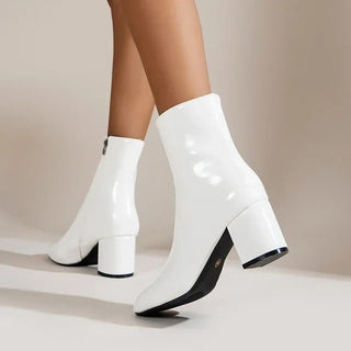 Stiefelette Damen Spitz Zehenpartie