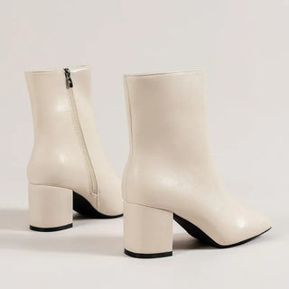 Stiefelette Damen Spitz Zehenpartie