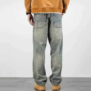 Stonewashed Jeans Herren - Cecile LavelleKieselgrau