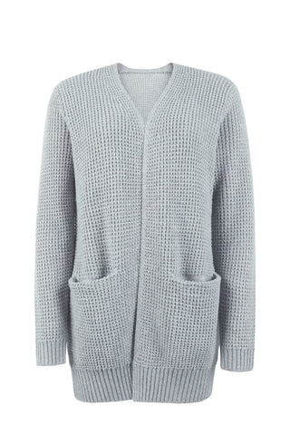 Strickjacke Damen Relaxed Fit - Cecile LavelleGrau