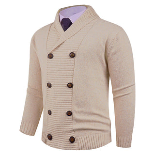 Strickjacke Herren Schalkragen