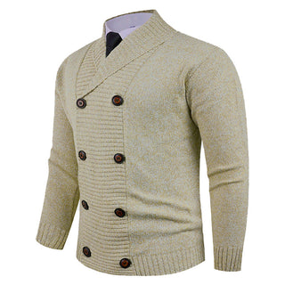 Strickjacke Herren Schalkragen