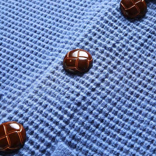 Strickjacke Mit Knöpfen Herren - Cecile LavelleBlau