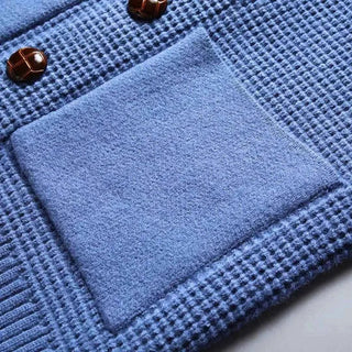 Strickjacke Mit Knöpfen Herren - Cecile LavelleBlau