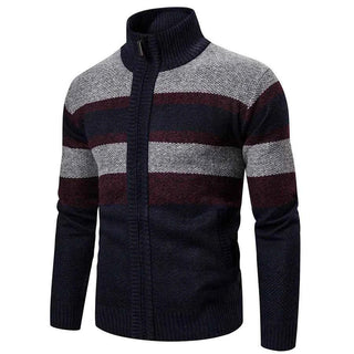 Strickjacke Slim Fit Herren - Cecile LavelleMarineblau